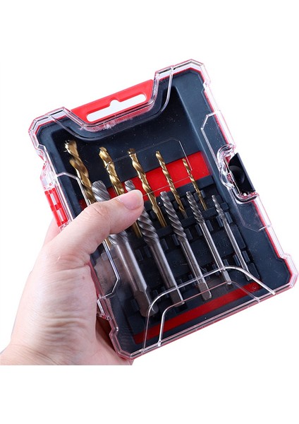 Jaerbee 10 Adet Vida Çıkarıcı Merkezi Matkap Uçları Kılavuz Seti Kırık Hasarlı Cıvata Sökücü Temizleme Hızı Alet Takımı (Yurt Dışından) fırsatları