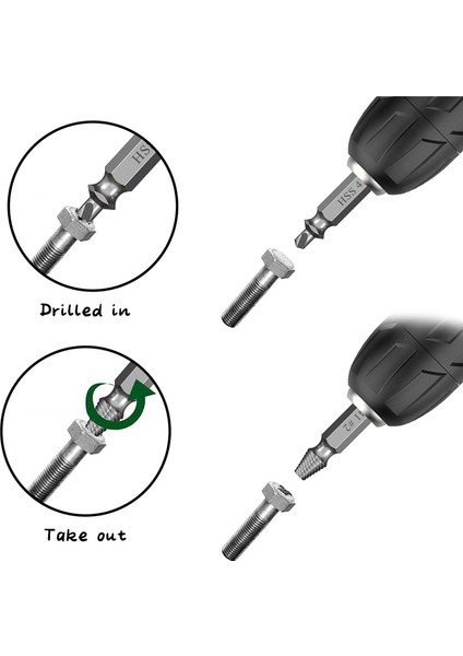 Vida Çıkarıcı Seti Soyulmuş Vida Çıkarıcı Kiti Soyulmuş Dıy El Aletleri Alet Koca Için Hediyeler Kırık Cıvata Çıkarıcı (Yurt Dışından) fırsatları