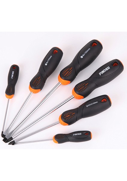 Fınder 4 Adet Çapraz Oluklu Tornavida Seti Cr-V Alaşımlı Çelik Profesyonel Elektrikçi Tornavida Yalıtımlı Tornavida Dıy Araçları (Yurt Dışından) fırsatları