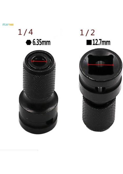 1/2 Inç Ila 1/4 Inç Hex Shank Hızlı Açılan Tornavida Bit Tutucu Adaptörü (Yurt Dışından) indirimleri