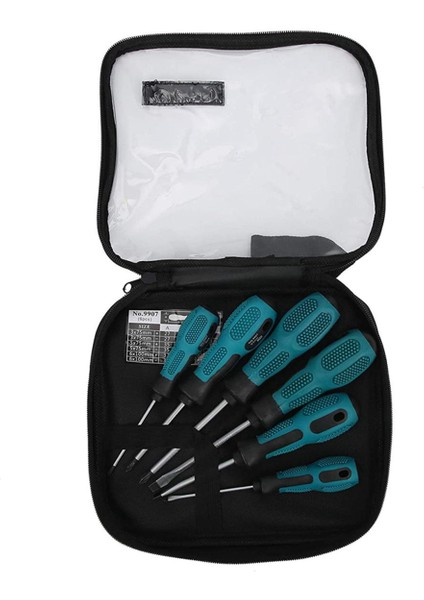 Penggong 6 Adet Çok Fonksiyonlu Manyetik Uçlu Tornavida Seti Düz Tornavida Çapraz Tornavidalar Mobilya Araçları Için (Yurt Dışından)