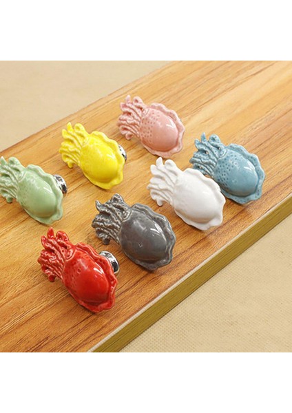 1012 Ahtapot Seramik Kulplar Çekmece Kolları Dolap Kolu Tek Delikli Dolap (Yurt Dışından) modelleri