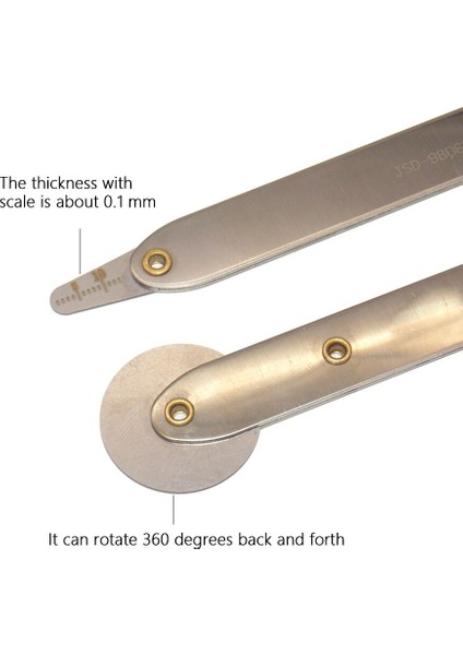 2 Adet Tablet Dizüstü Akıllı Telefon Ekran Açılış Onarım Paslanmaz Çelik Sökme Silindiri Açma Araçları (Yurt Dışından) fiyatları