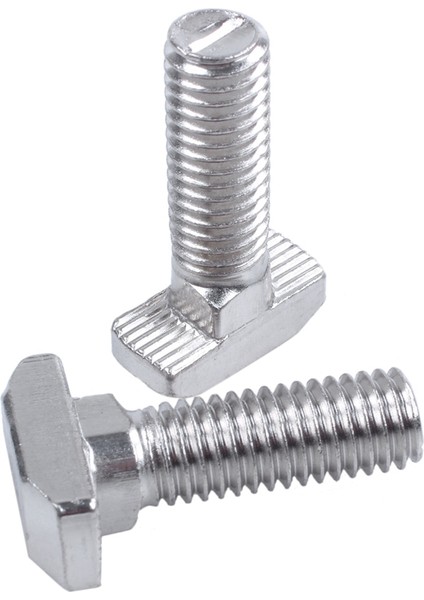 M8 Konu T-Yuvası Drop-In Saplama Sürgülü Vida Cıvata Gümüş Ton 15 Adet (Yurt Dışından)