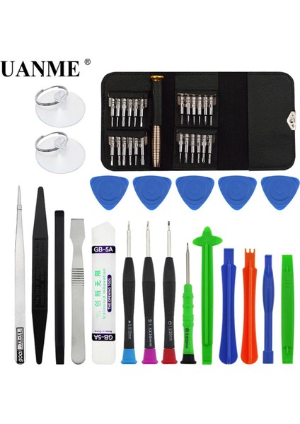 Uanme 46 In 1 Torx Tornavida Cep Telefonu Tamir Aracı Set El Aletleri Iphone Cep Telefonu Xiaomi Tablet Pc Için Küçük Oyuncak Seti (Yurt Dışından)