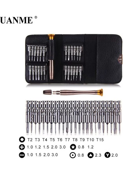 Uanme 46 In 1 Torx Tornavida Cep Telefonu Tamir Aracı Set El Aletleri Iphone Cep Telefonu Xiaomi Tablet Pc Için Küçük Oyuncak Seti (Yurt Dışından) modelleri