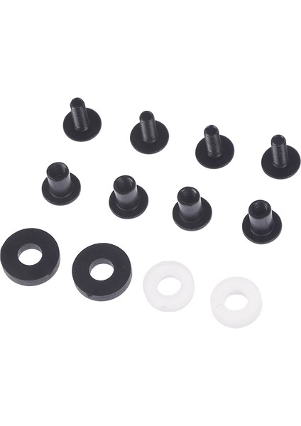 6 Takım Siyah Çelik Kısa Mesaj Chicago Vida Seti Çapraz Kafa Dıy Kydex Podazz Için Mükemmel (Yurt Dışından) fırsatları