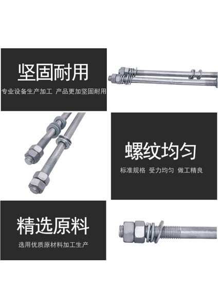 4.8 Sınıf 8.8 Sınıf Sıcak Daldırma Galvanizli Saplama Cıvata Somunu Seti Iki Uçlu Vida Çubuğu Sıcak Daldırma Galvanizli Başsız Saplama (Yurt Dışından) fırsatları