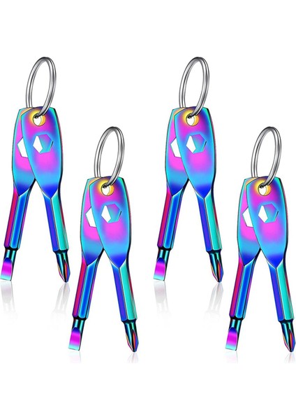 Takım Anahtarlık Tornavida Aletleri Çok Renkli (Yurt Dışından)