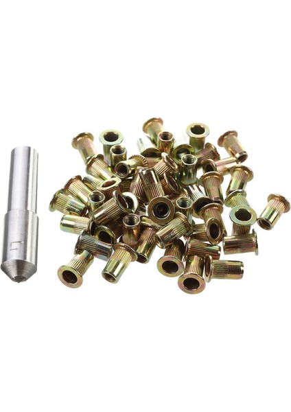 Perçin Somunu-50 * Perçin Somunu Düz Başlı 1 * Trim Kalemi-Gösterildiği Gibi (Yurt Dışından) fiyatları