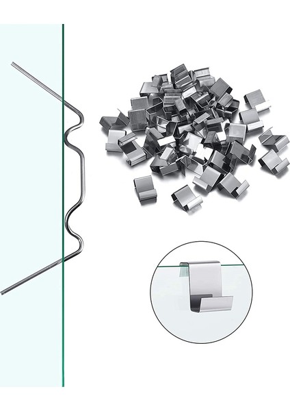 200 Adet Sera Tamir Takımı, Cam W Tel Klip, Z Örtüşme Klipsi, Alüminyum Sera Için Alüminyum Somun ve Cıvata Dahil (Yurt Dışından) modelleri