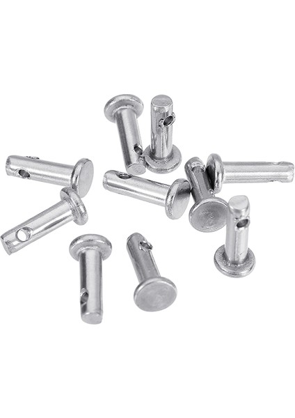 10 Adet GB882 M3X10 Yerleştirme Pimi 304 Paslanmaz Çelik Silindirik Pim Düz Kafa Delikli (Yurt Dışından) modelleri