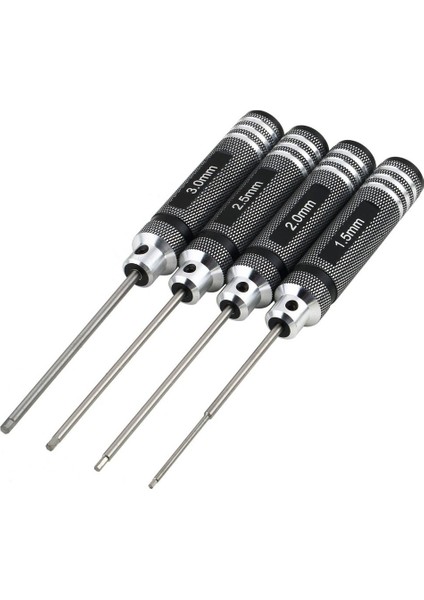 Rc Helikopter Uçak Araba Için 4pcs Hex Tornavida Alet Kiti - Siyah (Yurt Dışından) fiyatları