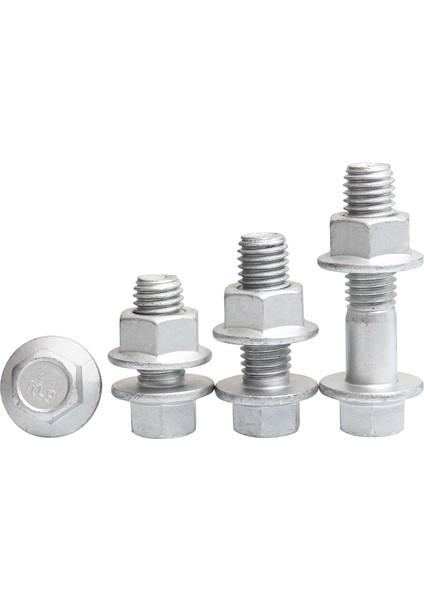 10.9 Sınıf Dacromet Flanş Vidası Somunu Seti Kombinasyonu M68M10M14M16 Dış Altıgen Flanş Cıvatası (Yurt Dışından) modelleri