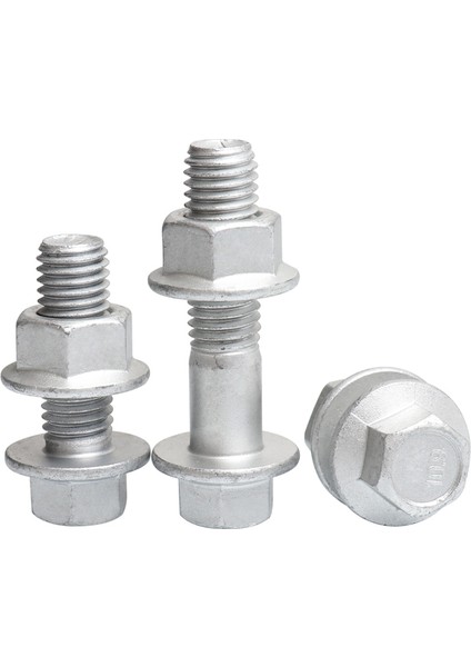 10.9 Sınıf Dacromet Flanş Vidası Somunu Seti Kombinasyonu M68M10M14M16 Dış Altıgen Flanş Cıvatası (Yurt Dışından) fırsatları