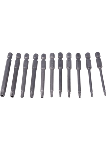 22 Adet 75MM Manyetik S2 Çelik Tornavida Uçları Hex Torx Kafa T6/T7/T8/T9/T10/T15/T20/T25/T27/T30/T40 (Yurt Dışından) modelleri