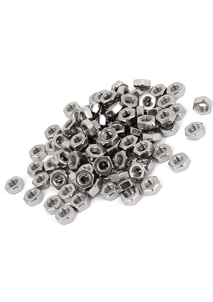 Zoroom Metrik M3 Altıgen Somun 304 Paslanmaz Çelik Bağlantı Elemanı DIN934 200 Adet Cıvata Için (Yurt Dışından) fırsatları