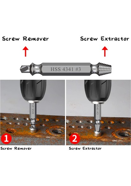 Vida Çıkarıcı Seti Soyulmuş Dıy El Aletleri Gadget'lar Koca Için Hediyeler Kırık Cıvata Çıkarıcı (Yurt Dışından) fırsatları