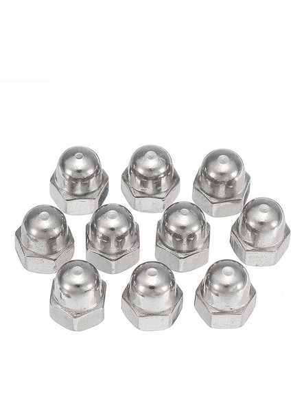 Geleneksel 30 Adet Suleve M3SN6 M3 304 Paslanmaz Çelik Kubbe Şapka Palamut Altıgen Somun Dekor Kapak Somunları (Yurt Dışından) fırsatları