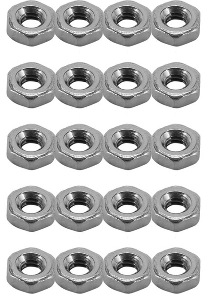 Metrik M2 Altıgen Somunlar 304 Paslanmaz Çelik Bağlantı Elemanı DIN934 Cıvata Için 500 Adet (Yurt Dışından)