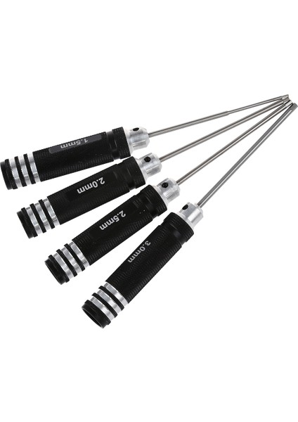 Xhhdqes Siyah 4 Adet 1.5mm 2.0mm 2.5mm 3.0mm Altıgen Tornavida Rc Helikopter Uçak Için (Yurt Dışından) fiyatları