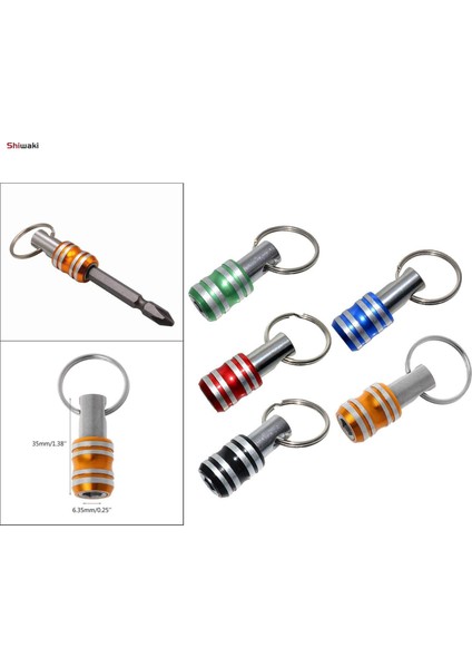 Altıgen Tornavida Uç Tutucu Uzatma Çubuğu Adaptörü Uç Tutucu Kolay Değişim (Yurt Dışından)