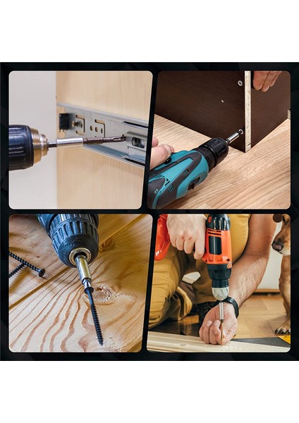 Yedek Yedek Parça Aksesuarları 20 Adet Manyetik Uzatma Soketi Matkap Ucu, 1/4 Inç Hex Shank Hızlı Bırakma Matkap Ucu Genişletici Adaptör (Yurt Dışından) indirimleri