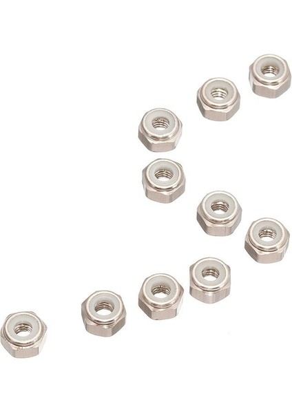 Suleve M3AN1 10 Adet M3 Kendinden Kilitlemeli Naylon Somun Alüminyum Alaşımlı Çok Renkli (Yurt Dışından) modelleri