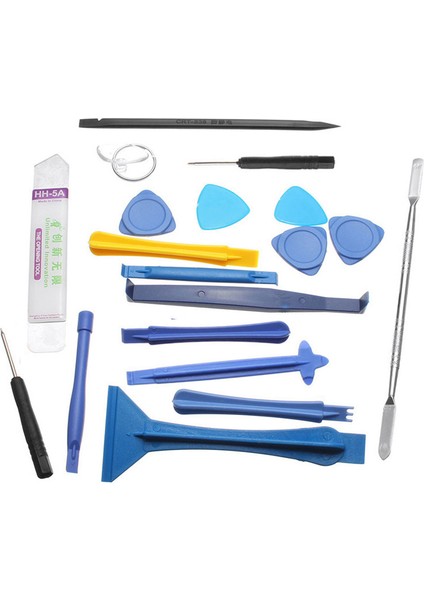 19 Adet 1 Takım Açılış Onarım Araçları Telefon ve Ekran Parçalama Alet Seti Kiti iPhone Için iPad Pc Için (Yurt Dışından) fiyatları