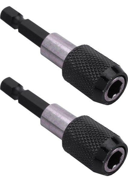 2x Manyetik Bit Tutucu Hızlı Açılan 60MM 1/4ınch Bit Tutucu Tornavidalar BI111 (Yurt Dışından)