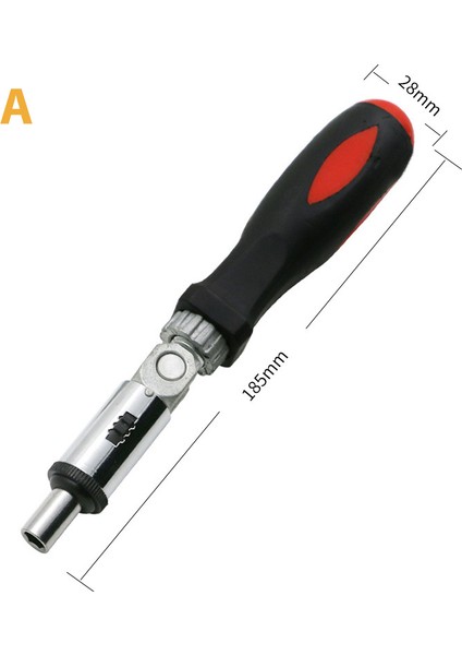 Cırcırlı Tornavida 180 Derece T-Tipi Katlanabilir Tornavida Seti 1/4 Hex El Aletleri Creek (Yurt Dışından) indirimleri