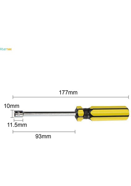 Altıgen Somun Sürücü Altıgen Tornavida Hassas Tornavida Somun Sürücü Altıgen Profesyonel Tornavida Dıy Ağaç Işleme Parçaları, 6mm (Yurt Dışından) fırsatları