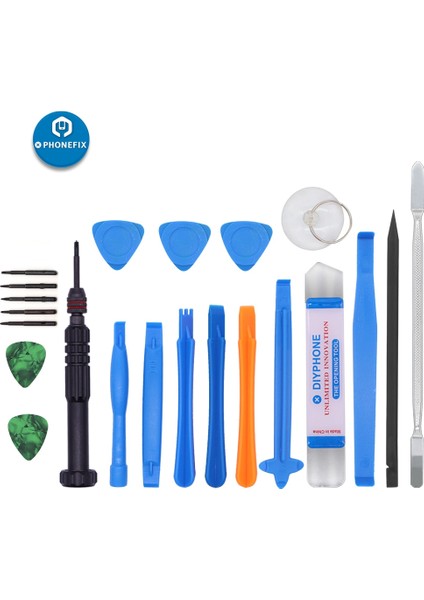 Phonefıx Telefon Tamir Aracı Kiti Iphone Android Telefonlar Için Tablet Pc Sökme Anti-Statik Mat Hassas Tornavida Seti (Yurt Dışından) fiyatları