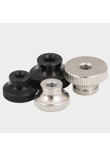 M2M3M4M5M6-M10 Nikel/siyah Çinko GB806 Yüksek Baş Tırtıllı Somun El Sıkma Somunu Perde Duvar Ayar Vidası (Yurt Dışından) modelleri