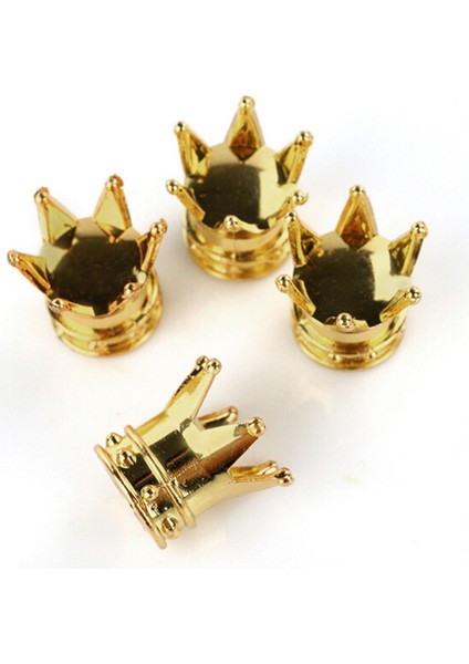 x Evrensel Altın Taç Araba Kamyon Bisiklet Lastiği Hava Valfi Kök Kapaklar Tekerlek Jantları Jessica (Yurt Dışından) fiyatları