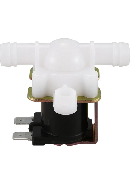 2x 3/8 Inç 12VDC Hortum Dikenli Elektrikli Solenoid Valf Plastik 12-Volt Dc Musluklar Için Çeşmeler, Beyaz ve Siyah (Yurt Dışından)