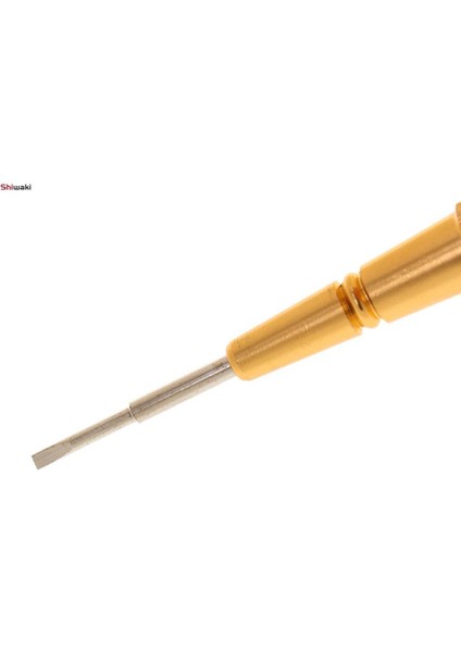 Gözlük Oyuncakları Altın Rengi Için Düz Kafa Oluklu Hassas Tornavida (Yurt Dışından)