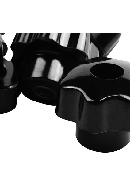 5 Adet Siyah Yıldız Kavrama Topuzları, Dişi Diş Çapı 8mm, Kafa Çapı 40MM ve 6 Adet M6 x 50 mm (Yurt Dışından) fırsatları