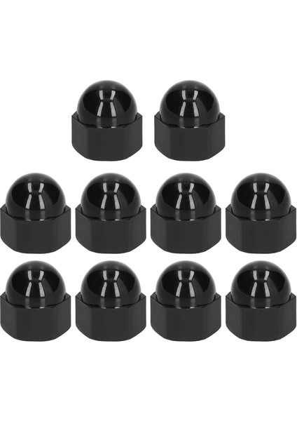 10 Adet Altıgen Somun Koruma Kapakları Bağlantı Elemanı Donanım Araçları M4/M5/M6/M8/M10/M12 (Yurt Dışından)