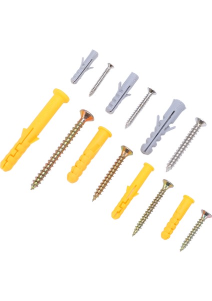 Duvar Ankraj Vidaları Seti, Perde Için Saklama Kutusu ile Çapraz Kendinden Vuran Vida Seti Düz Kafa (Yurt Dışından) indirimleri