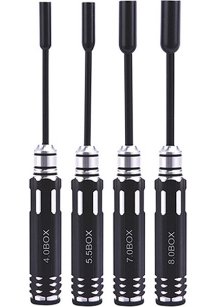 Rc Tornavida Seti-4 x Altıgen Vida Seti (4.0/5.5/7.0/8.0mm)-Siyah (Yurt Dışından) modelleri