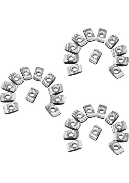 300 Adet M5 Çekiç Somun Caon Çelik Alüminyum Konnektör T Bağlantı Elemanı Sürgülü Somun (Yurt Dışından) fiyatları