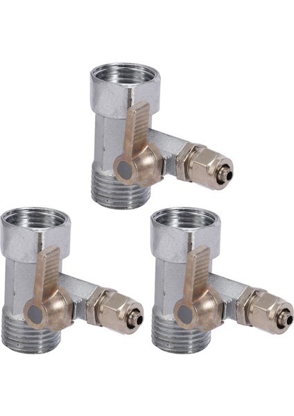 3x Ro Besleme Suyu Adaptörü 1/2 Inç Ila 1/4 Inç Küresel Vana Musluk Musluk Besleme Ters Osmoz (Yurt Dışından) fiyatları