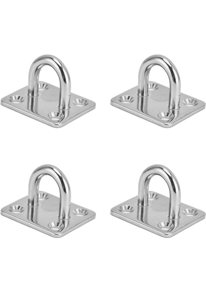 4 Adet Göz Plakası Tavan Duvara Montaj Askı Donanımı Kapalı Kanca Ge8 (Yurt Dışından) fiyatları