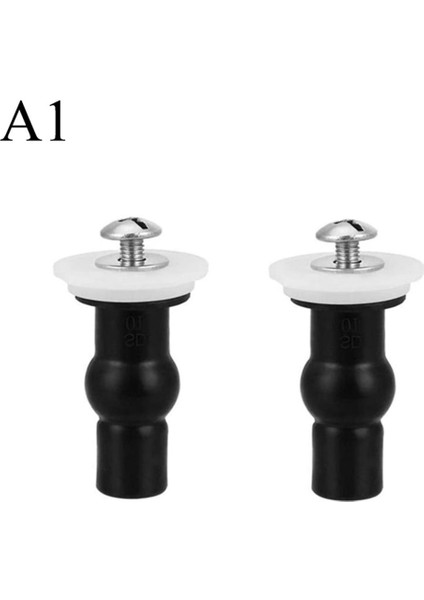 2/4/6 Adet Klozet Genişletme Vidası Menteşe Aracı Küçük Kauçuk Üst Ev Güneş Işığı Süper Mağaza (Yurt Dışından)