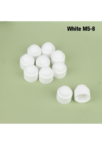 10 Adet Cıvata Somunu Kubbe Koruma Kapakları Açık Altıgen Plastik Kapakları M45-M24 Güneş Işığı Süper Mağaza (Yurt Dışından)