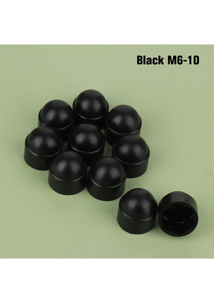 10 Adet Cıvata Somunu Kubbe Koruma Kapakları Açık Altıgen Plastik Kapakları M45-M24 Güneş Işığı Süper Mağaza (Yurt Dışından) fiyatları