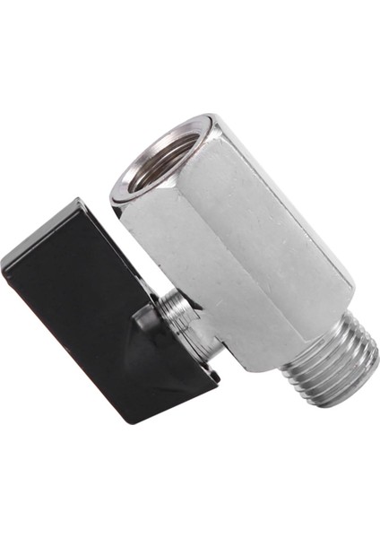 3x Krom Pirinç 1/4 Inç Bsp Küresel Vana Konuları Dokunun Erkek - Dişi Hava Kompresörü Hortumu (Yurt Dışından)