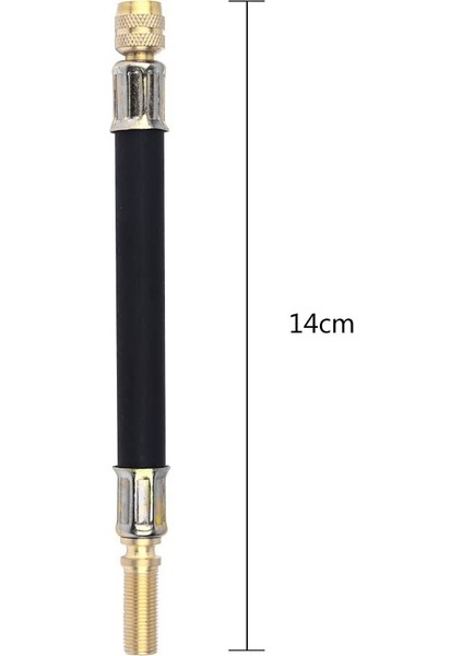 Lastik Supap Genişletici-4 x Kauçuk Uzatma Borusu 2 x Kelepçe-Siyah&bakır (Yurt Dışından) modelleri