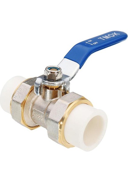 Kakao Tmok 217A Pp-R Küresel Vana Çift Rakorlu Pirinç Düz Tip Bal (Yurt Dışından)